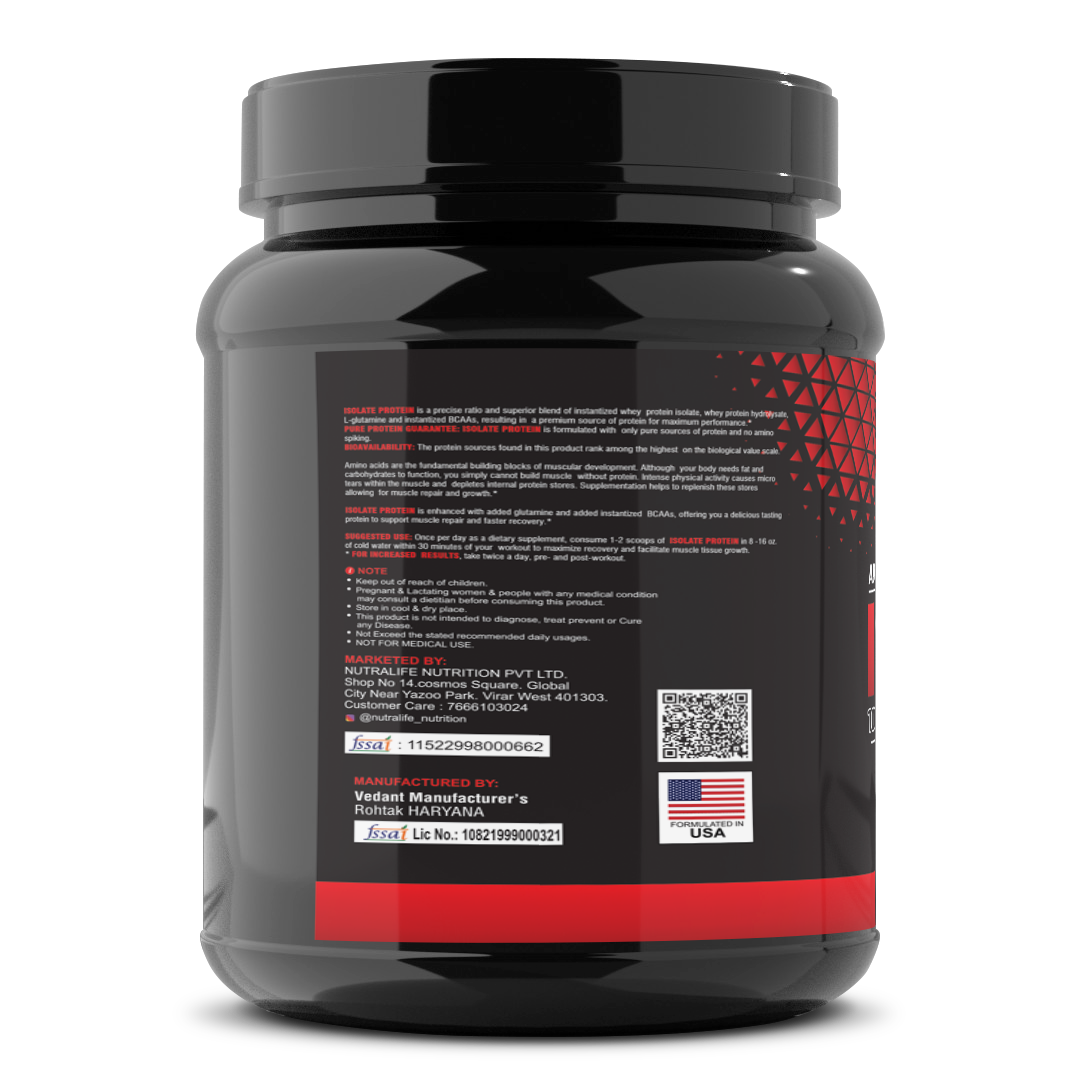 ISO-90 : 100% WHEY PROTEIN ISOLATE