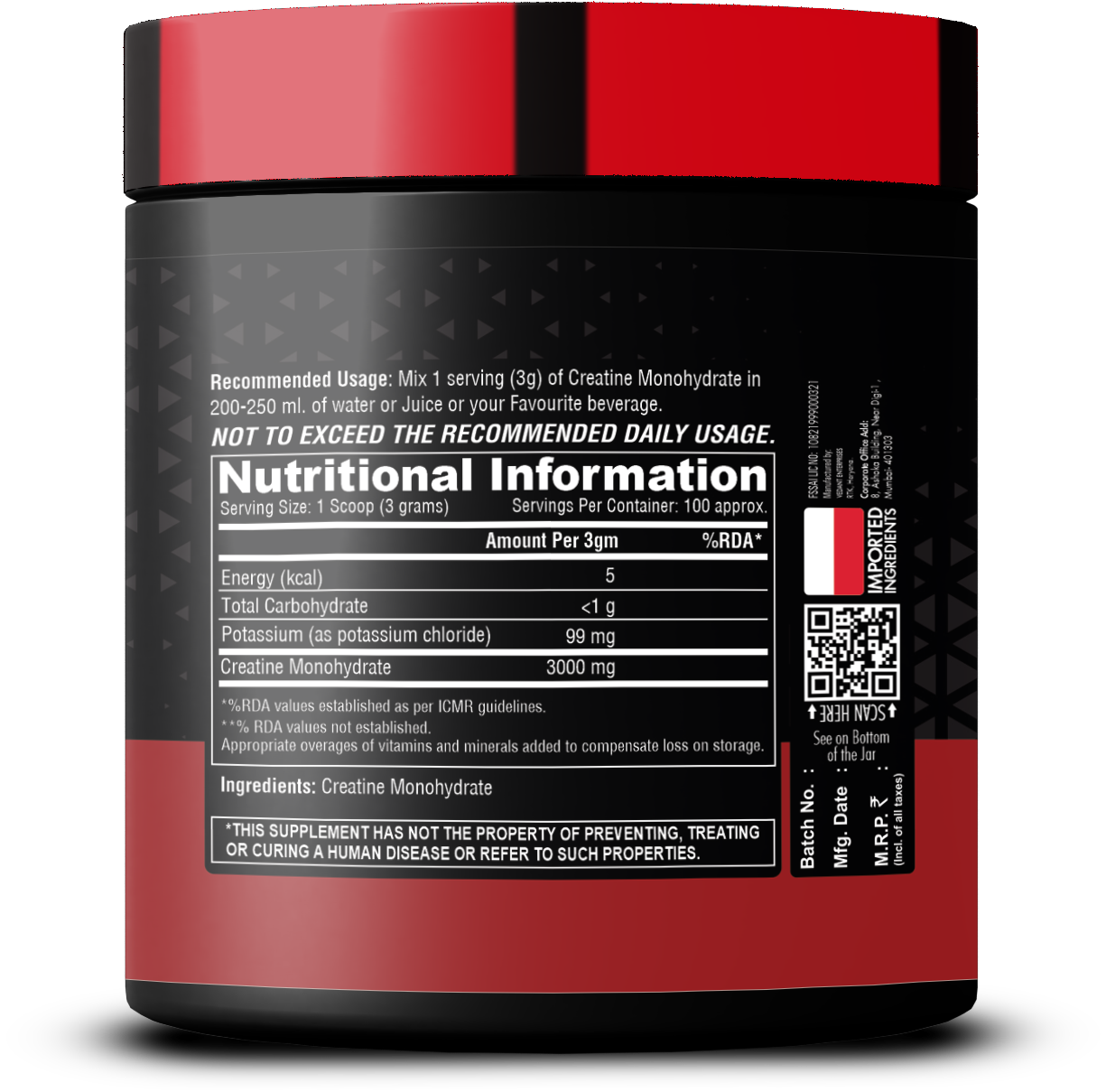 MISCRONISED CREATINE