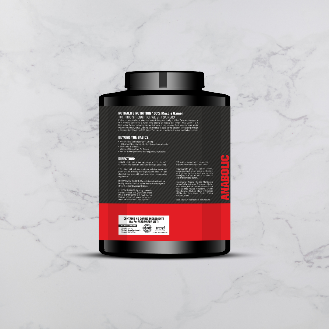 ANABOLIC MUSCLE GAINER XXXL