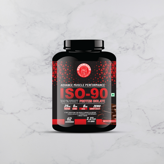 ISO-90 : 100% WHEY PROTEIN ISOLATE