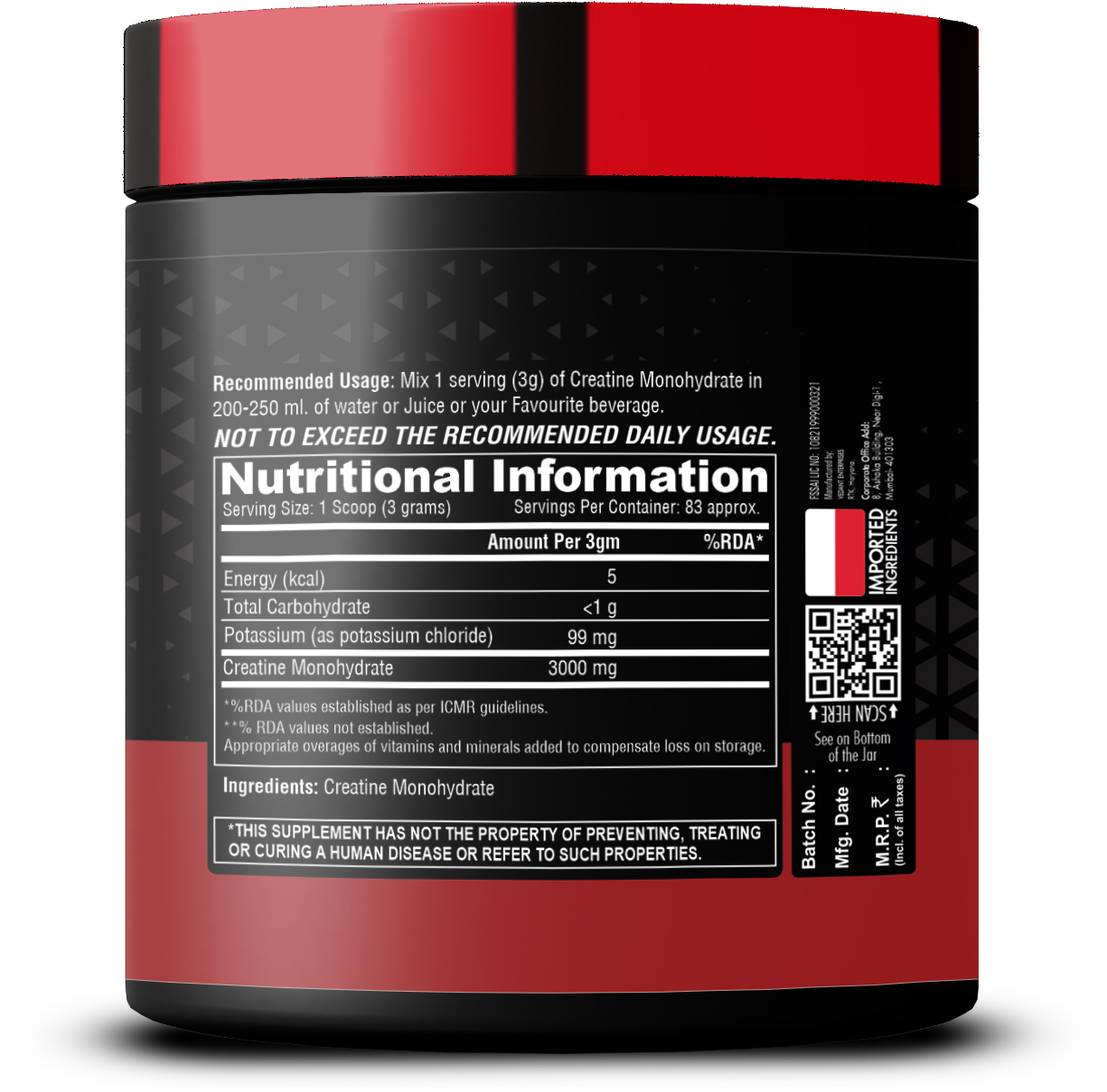 MISCRONISED CREATINE