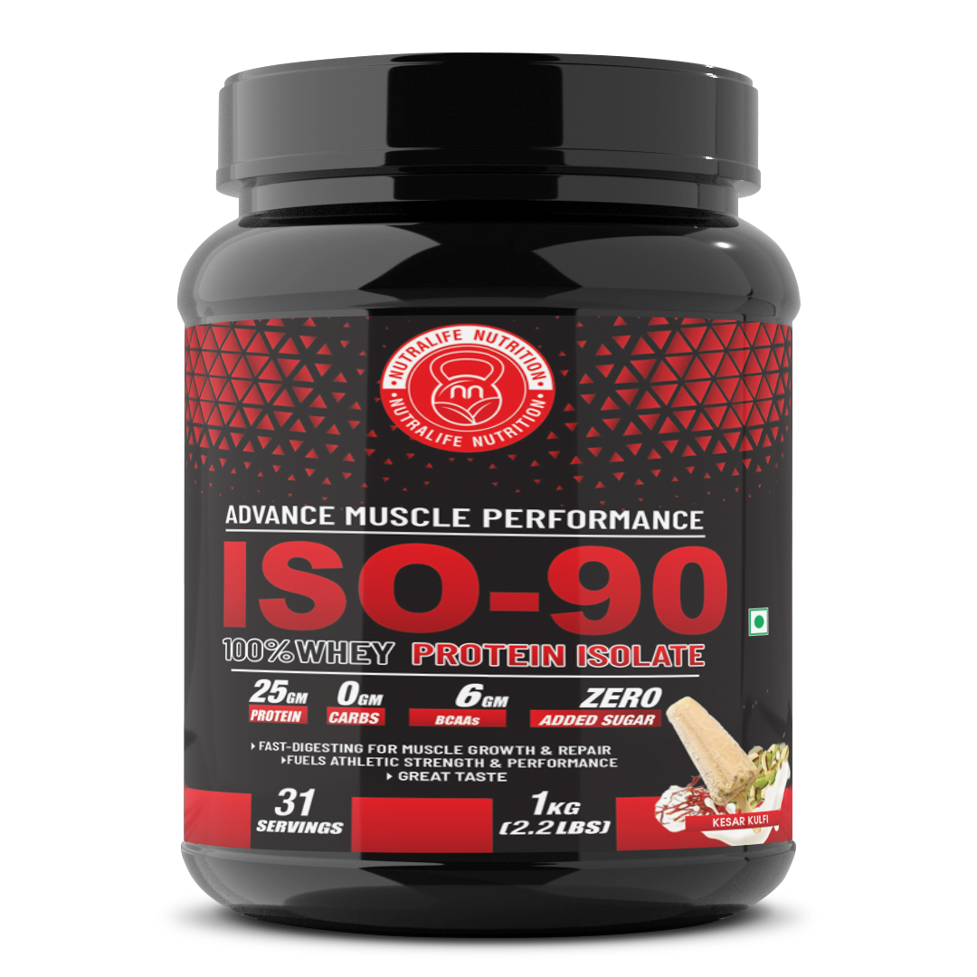 ISO-90 : 100% WHEY PROTEIN ISOLATE